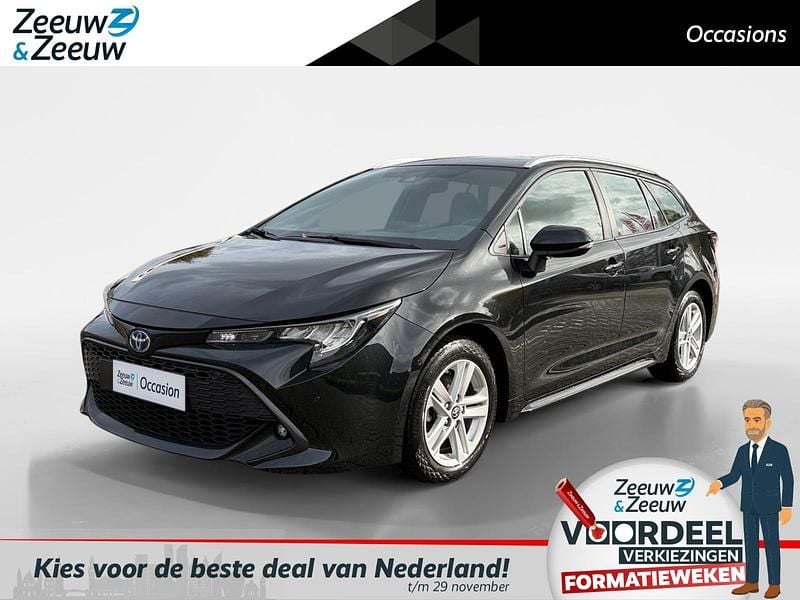 Zwart Gebruikt 2022 Toyota Corolla Stationwagen | € 23.935 (Goede deal) - Afbeelding 1/4
