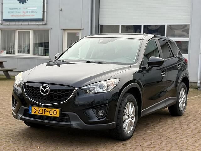 Zwart (metallic) Occasion 2015 Mazda CX-5 SUV | € 5.900 (Super prijs) - Afbeelding 1/4