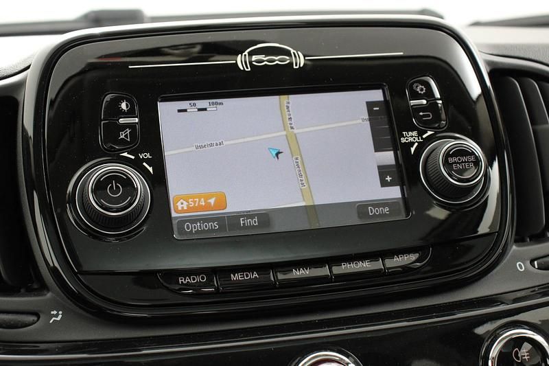 Occasion Fiat 500 Lounge 69 PK (50 kW) 2020 Zwart Hatchback