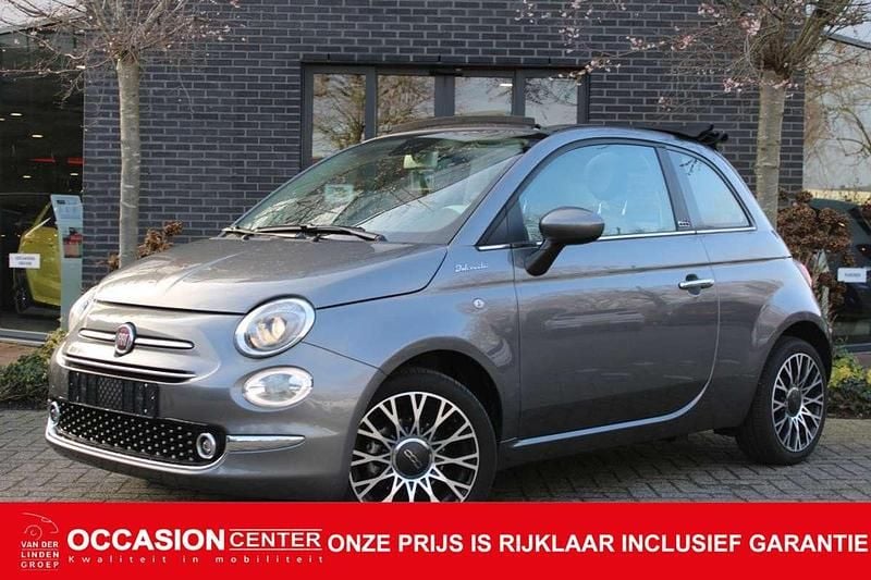 Grijs Occasion 2022 Fiat 500 Dolcevita Cabriolet | € 16.450 (Eerlijke prijs) - Afbeelding 1/4