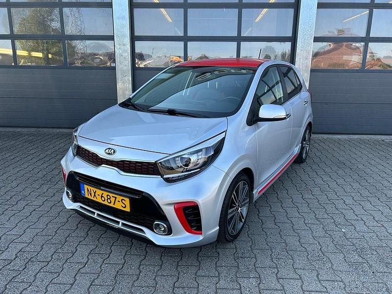 Grijs Gebruikt 2017 Kia Picanto GT-Line Hatchback | € 11.835 (Eerlijke prijs) - Afbeelding 1/4
