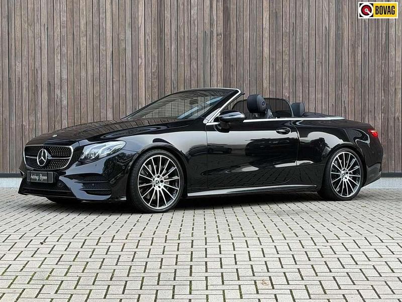 Zwart Gebruikt 2018 Mercedes E400 Edition Cabriolet | € 47.900 - Afbeelding 1/4