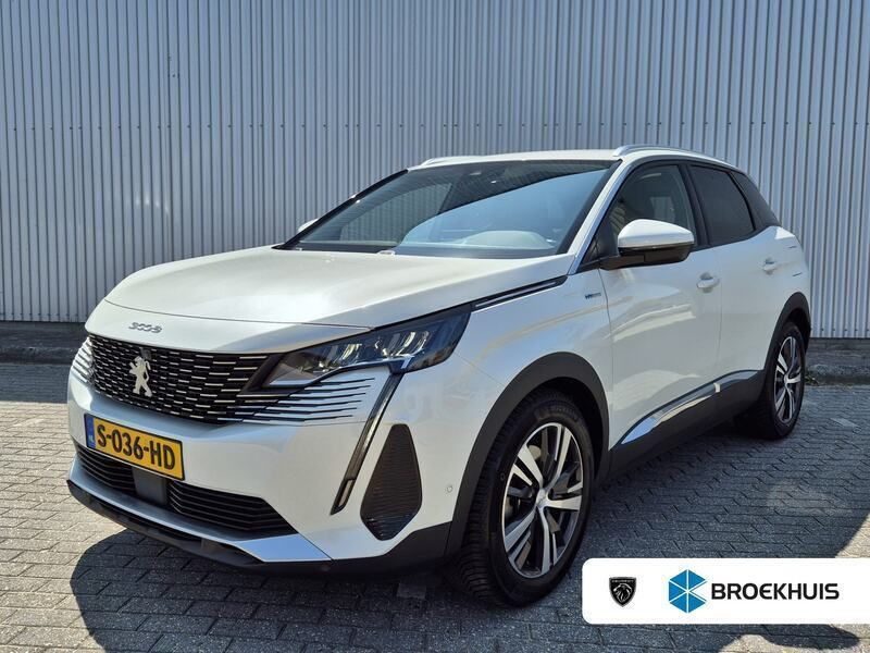 Wit Gebruikt 2021 Peugeot 3008 Allure SUV | € 24.900 (Eerlijke prijs) - Afbeelding 1/4