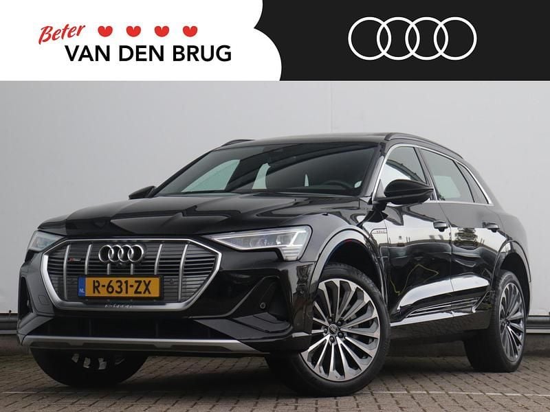 Zwart Gebruikt 2022 Audi e-tron S-Line SUV | € 42.695 (Eerlijke prijs) - Afbeelding 1/3