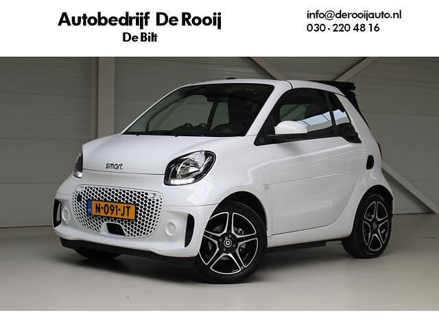 Wit Gebruikt 2021 Smart ForTwo Electric Drive Cabriolet | € 12.500 (Eerlijke prijs) - Afbeelding 1/4