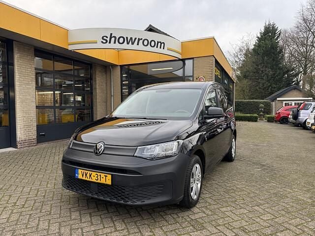 Zwart Occasion 2021 VW Caddy MPV | € 16.895 (Super prijs) - Afbeelding 1/4