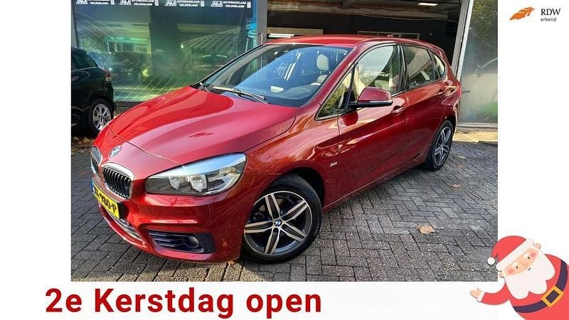 Rood Gebruikt 2016 BMW 218 Active Tourer MPV | € 9.999 (Super prijs) - Afbeelding 1/4