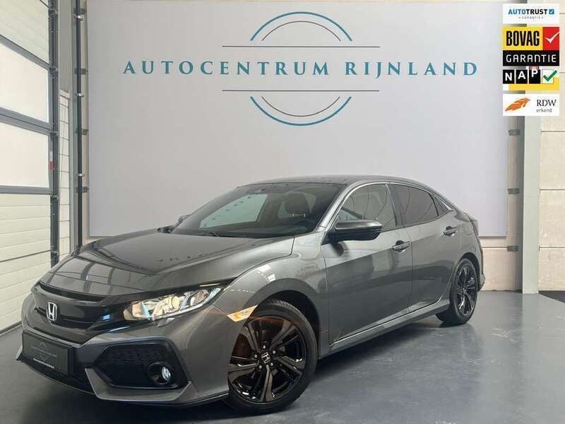Grijs Gebruikt 2020 Honda Civic Elegance Hatchback | € 19.799 (Eerlijke prijs) - Afbeelding 1/3