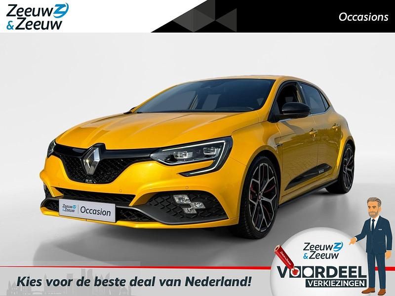 Jaune sirius (donker geel) Gebruikt 2019 Renault Mégane IV Trophy Hatchback | € 34.435 (Iets duurder) - Afbeelding 1/4