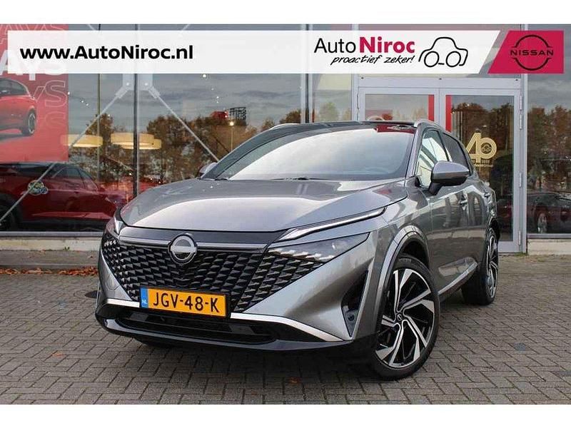 Grijs Occasion 2025 Nissan Qashqai Tekna+ SUV | € 40.740 (Eerlijke prijs) - Afbeelding 1/4