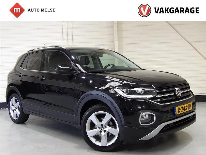 Zwart Gebruikt 2021 VW T-Cross Style SUV | € 20.950 (Goede deal) - Afbeelding 1/4