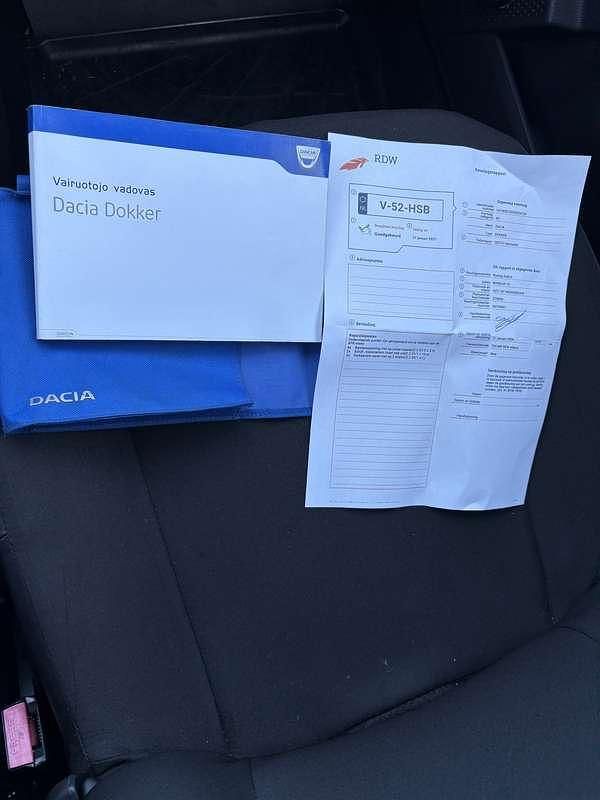 Occasion Dacia Dokker 83 PK (61 kW) 2014 Wit MPV
