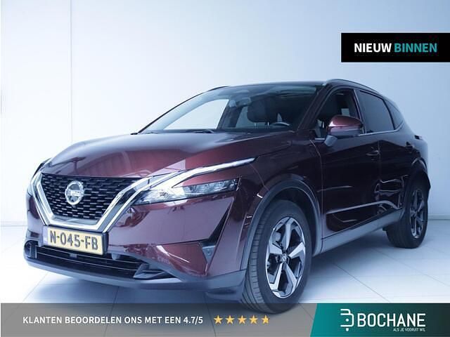 Rood Occasion 2021 Nissan Qashqai N-Connecta SUV | € 27.750 (Iets duurder) - Afbeelding 1/4