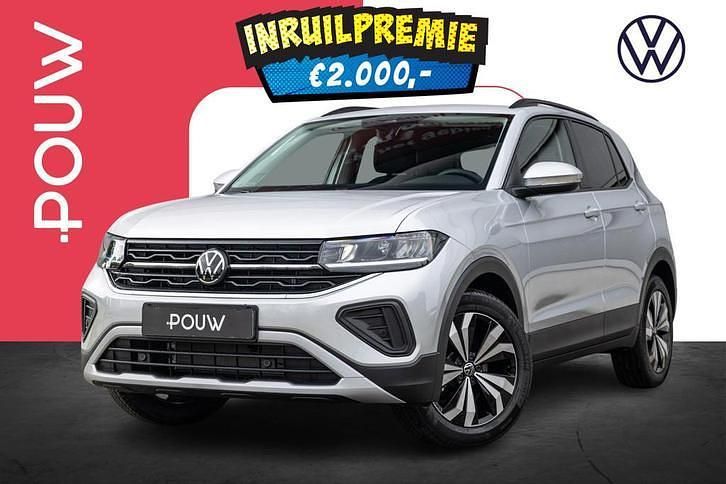 Zilver Nieuw 2025 VW T-Cross Edition SUV | € 35.850 (Duur) - Afbeelding 1/4