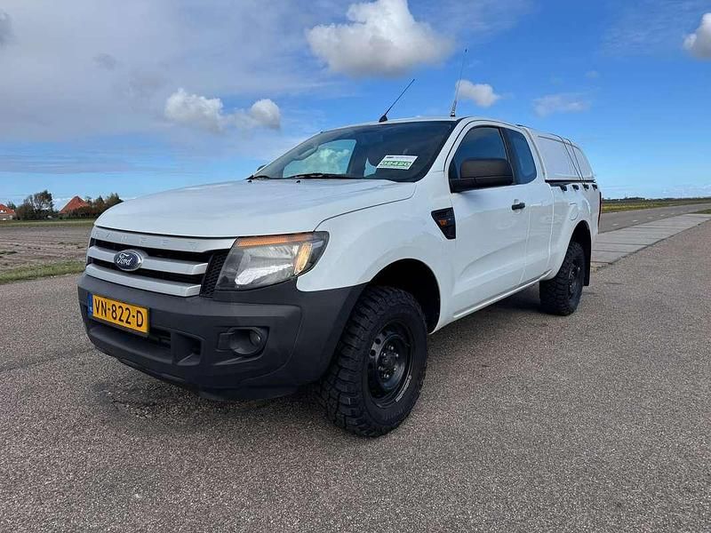 Wit Gebruikt 2015 Ford Ranger XL Pickup | € 11.500 (Super prijs) - Afbeelding 1/4