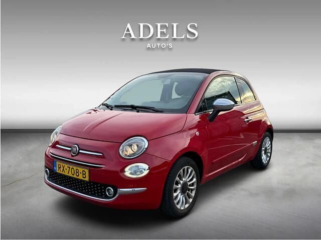 Rood Occasion 2016 Fiat 500C Lounge Cabriolet | € 6.995 (Goede deal) - Afbeelding 1/4