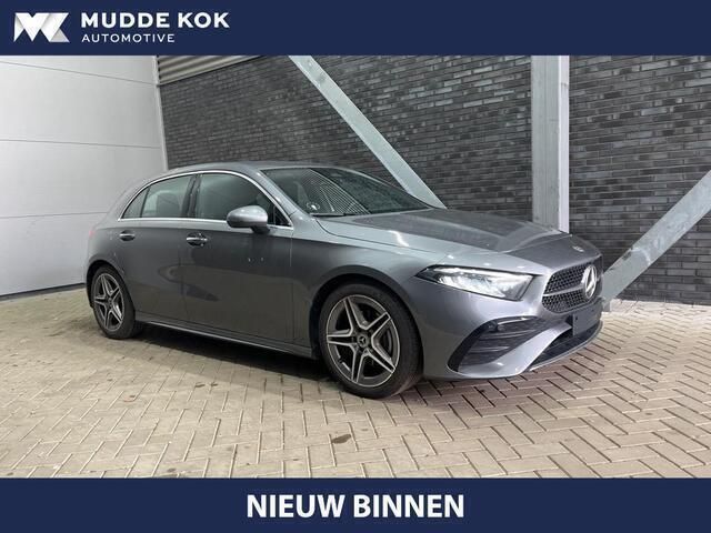 Grijs Gebruikt 2024 Mercedes A200 AMG line Hatchback | € 34.800 (Duur) - Afbeelding 1/4