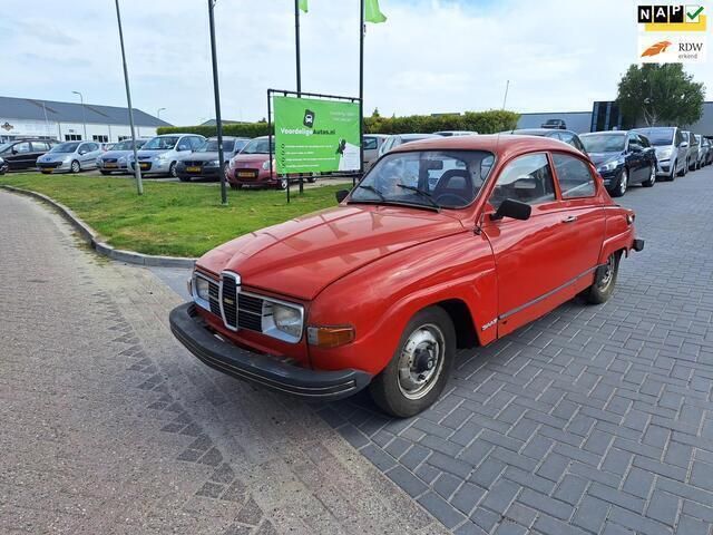 Rood Gebruikt 1977 Saab 96 | € 2.799 - Afbeelding 1/4