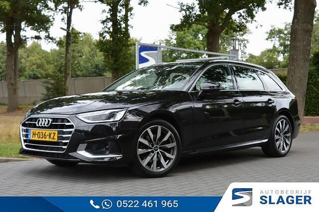 Zwart Gebruikt 2020 Audi A4 Business Stationwagen | € 23.950 (Iets duurder) - Afbeelding 1/4