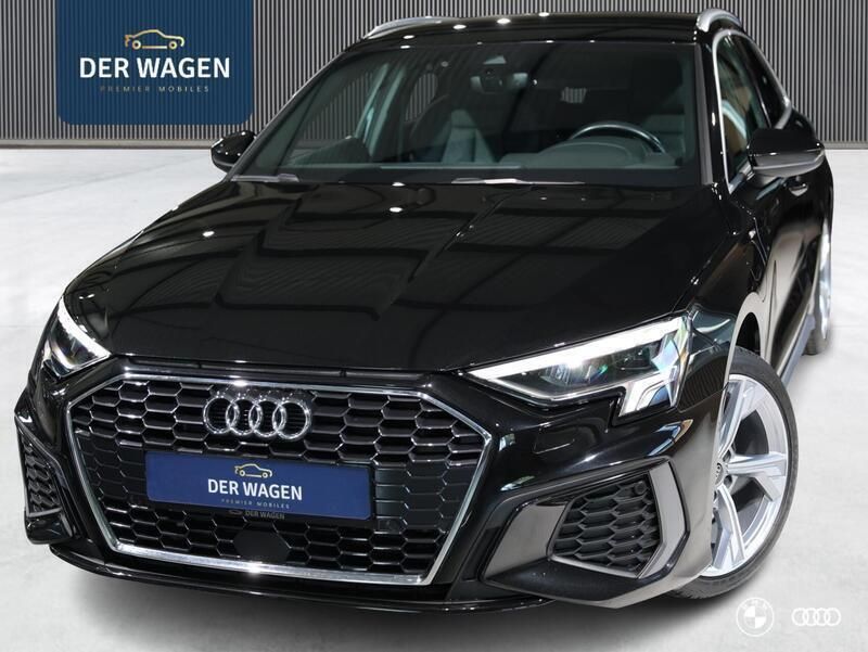 Zwart Gebruikt 2021 Audi A3 e-tron Ambiente Hatchback | € 30.900 - Afbeelding 1/4