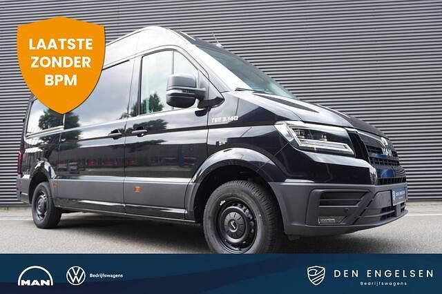 Zwart Gebruikt 2024 MAN TGE Van | € 51.590 - Afbeelding 1/4