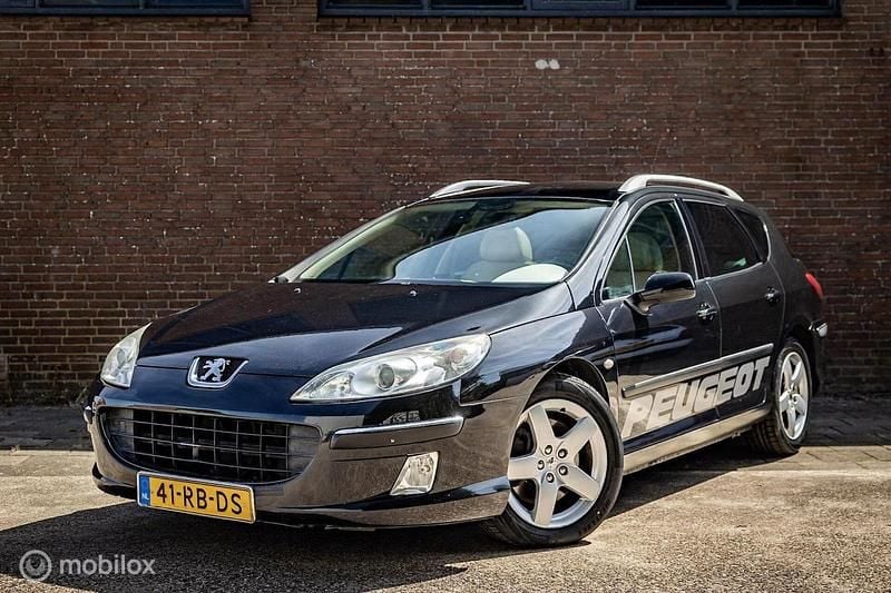 Zwart Gebruikt 2005 Peugeot 407 Stationwagen | € 1.290 - Afbeelding 1/4