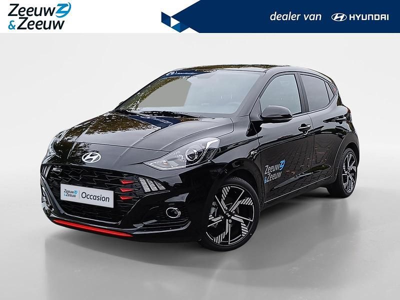 Zwart Nieuw 2025 Hyundai i10 N Line Hatchback | € 24.940 - Afbeelding 1/4