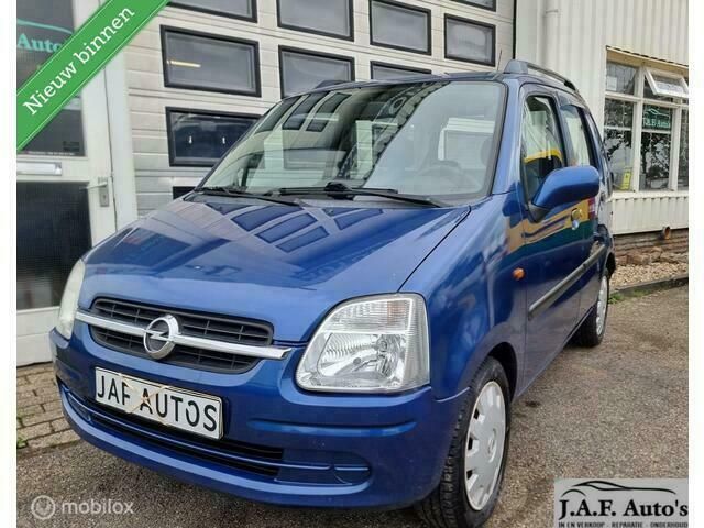 Blauw Gebruikt 2003 Opel Agila Hatchback | € 1.250 (Eerlijke prijs) - Afbeelding 1/4