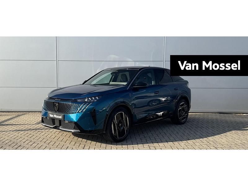 Blauw Nieuw 2025 Peugeot e-3008 Avantage SUV | € 53.740 - Afbeelding 1/4