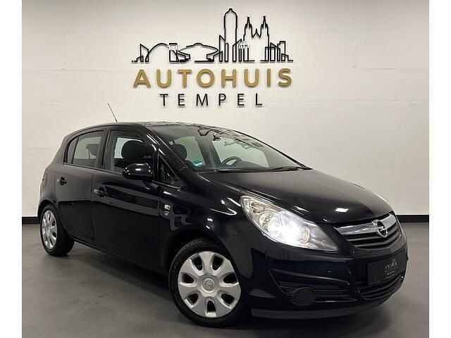 Zwart Gebruikt 2010 Opel Corsa Eco Hatchback | € 1.999 (Goede deal) - Afbeelding 1/4