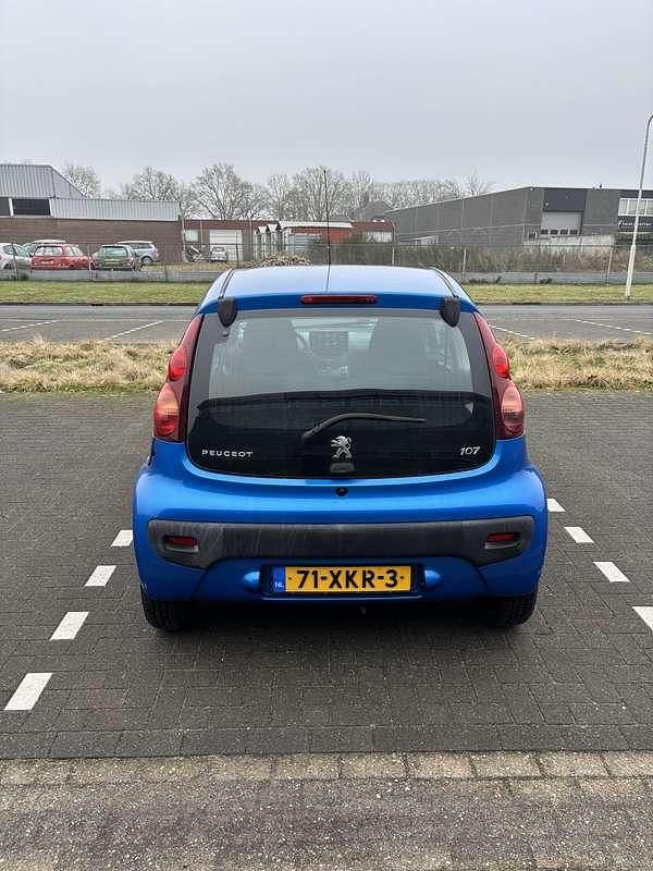 Occasion Peugeot 107 Active 68 PK (50 kW) 2012 Blauw Hatchback
