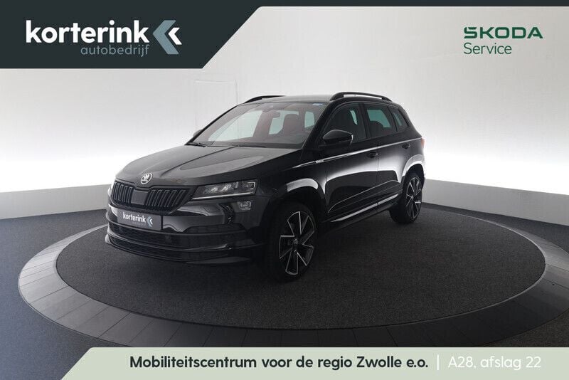Zwart Gebruikt 2021 Skoda Karoq Business Line SUV | € 27.950 (Eerlijke prijs) - Afbeelding 1/4