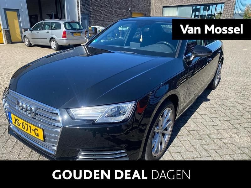 Zwart Gebruikt 2016 Audi A4 Sport Sedan | € 18.900 (Eerlijke prijs) - Afbeelding 1/4