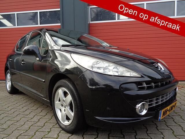 Zwart Gebruikt 2007 Peugeot 207 Hatchback | € 1.850 (Eerlijke prijs) - Afbeelding 1/4