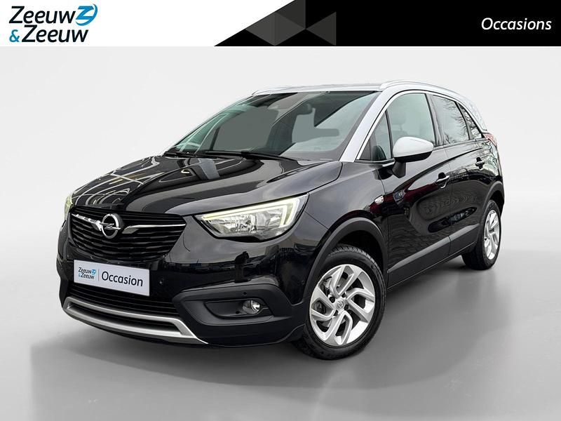 Zwart Occasion 2017 Opel Crossland X Innovation SUV | € 10.995 (Eerlijke prijs) - Afbeelding 1/4