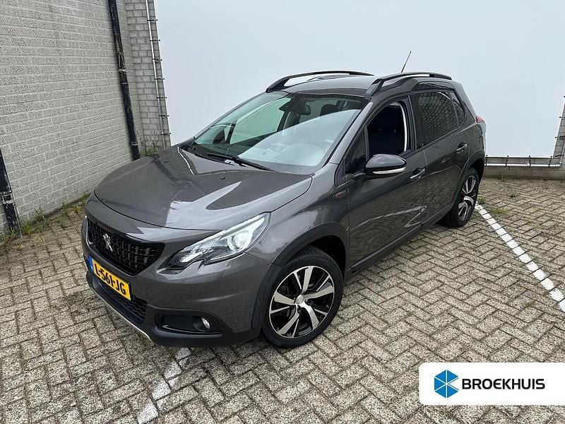 Grijs Gebruikt 2019 Peugeot 2008 GT-line SUV | € 14.200 (Goede deal) - Afbeelding 1/4
