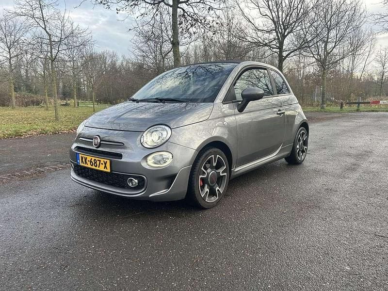 Grijs Occasion 2016 Fiat 500 Cabriolet | € 9.999 (Eerlijke prijs) - Afbeelding 1/4