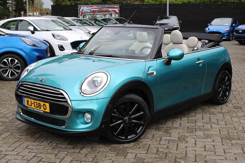 Groen Gebruikt 2016 Mini Cooper Cabriolet Chili Cabriolet | € 17.995 (Goede deal) - Afbeelding 1/4