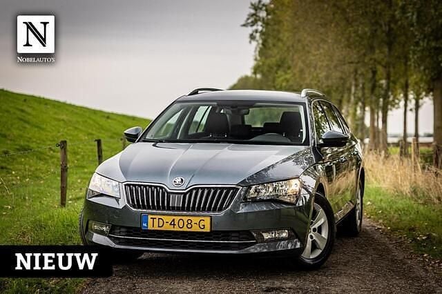 Occasion Skoda Superb Ambition 125 PK (91 kW) 2018 Grijs Stationwagen