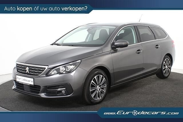 Grijs Gebruikt 2021 Peugeot 308 Allure Stationwagen | € 14.500 (Super prijs) - Afbeelding 1/4