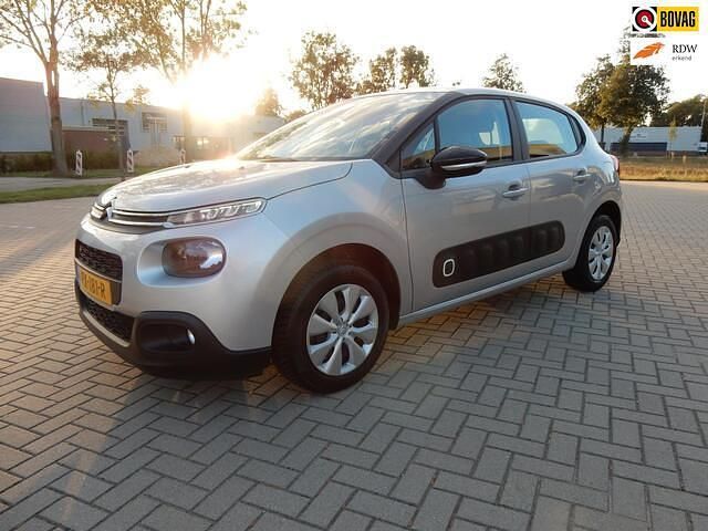 Grijs Gebruikt 2017 Citroën C3 Feel Hatchback | € 7.250 (Eerlijke prijs) - Afbeelding 1/4