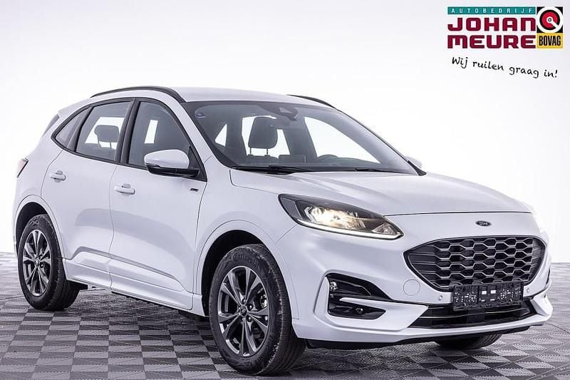 Wit Gebruikt 2022 Ford Kuga ST-Line X SUV | € 25.900 (Super prijs) - Afbeelding 1/4