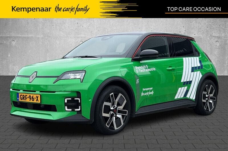 Groen Gebruikt 2024 Renault R5 Iconic Hatchback | € 31.950 (Eerlijke prijs) - Afbeelding 1/4