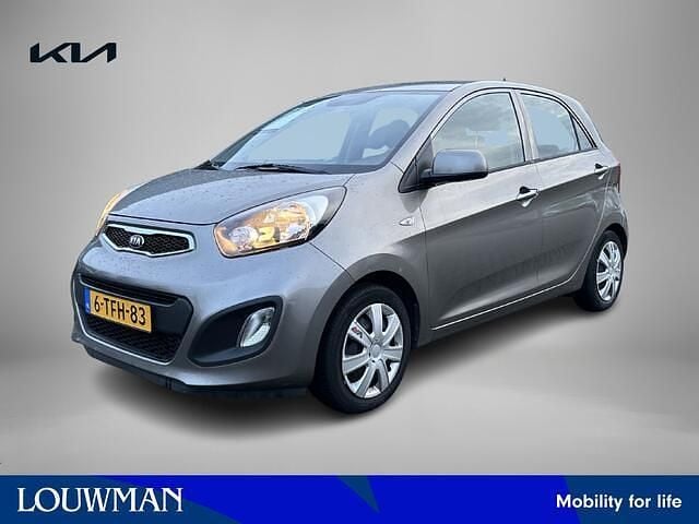 Grijs Occasion 2014 Kia Picanto Comfort Hatchback | € 6.950 (Eerlijke prijs) - Afbeelding 1/4