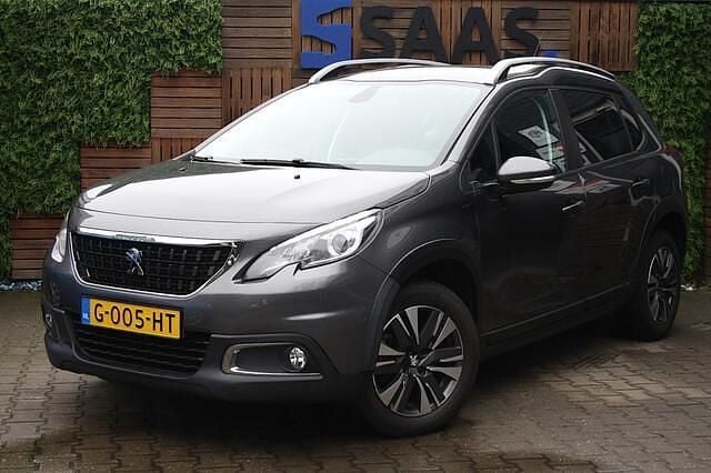 Grijs Occasion 2019 Peugeot 2008 Signature Sky SUV | € 12.900 (Goede deal) - Afbeelding 1/4