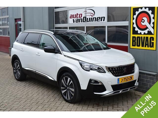 Wit (parellak) Occasion 2020 Peugeot 5008 Premium SUV | € 18.945 (Eerlijke prijs) - Afbeelding 1/4