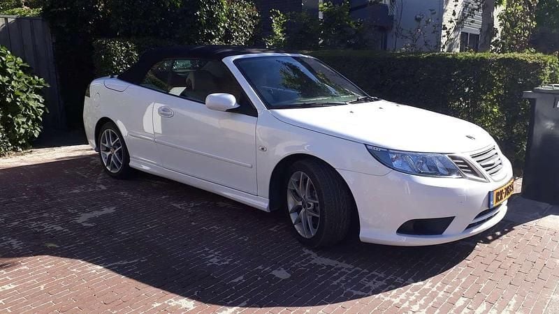 Wit Gebruikt 2008 Saab 9-3 Cabriolet Vector Cabriolet | € 10.500 (Eerlijke prijs) - Afbeelding 1/4