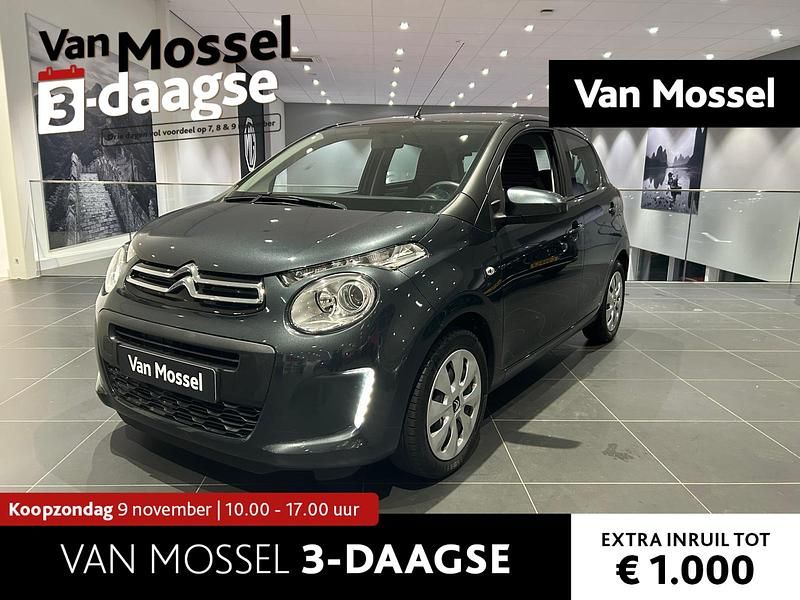 Grijs Gebruikt 2021 Citroën C1 Feel Hatchback | € 9.240 (Eerlijke prijs) - Afbeelding 1/3