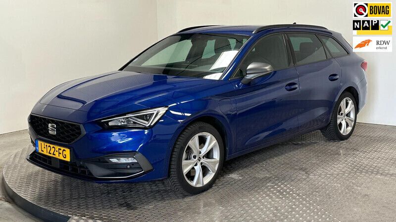 Blauw Gebruikt 2021 Seat Leon Business Stationwagen | € 20.850 (Goede deal) - Afbeelding 1/4