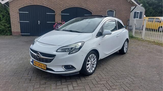 Wit Gebruikt 2015 Opel Corsa Cosmo Hatchback | € 3.250 (Super prijs) - Afbeelding 1/4